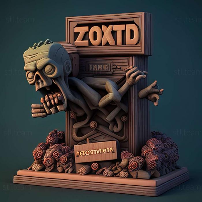 3D model Zombie Tycoon game (STL)